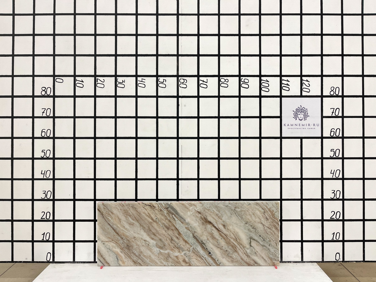 Изображение Заготовка F3301 (840х290х30 мм)/Мрамор Indian Fantasy/Коричневый/Полировка