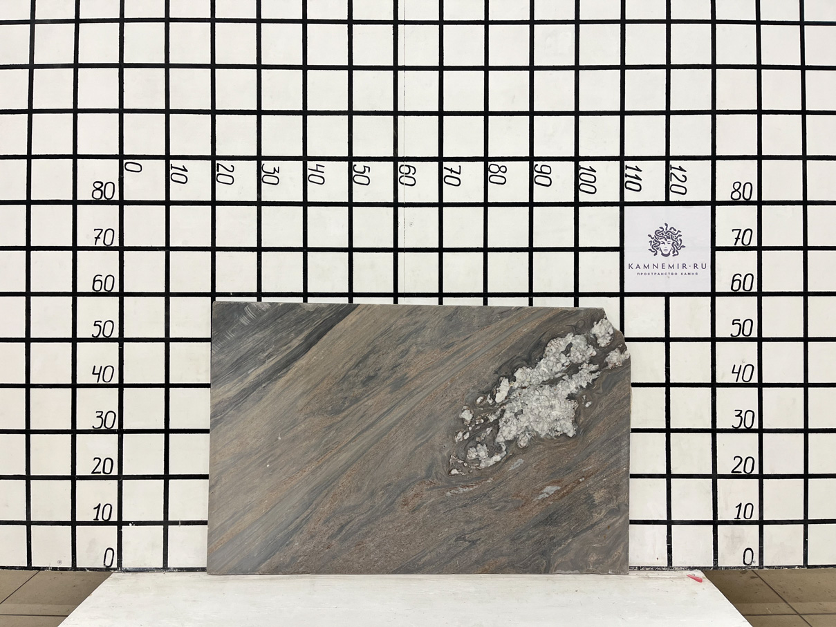 Заготовка  (900х460х30 мм)/Мрамор Impression Lafei/Голубой/Полировка - изображение 1