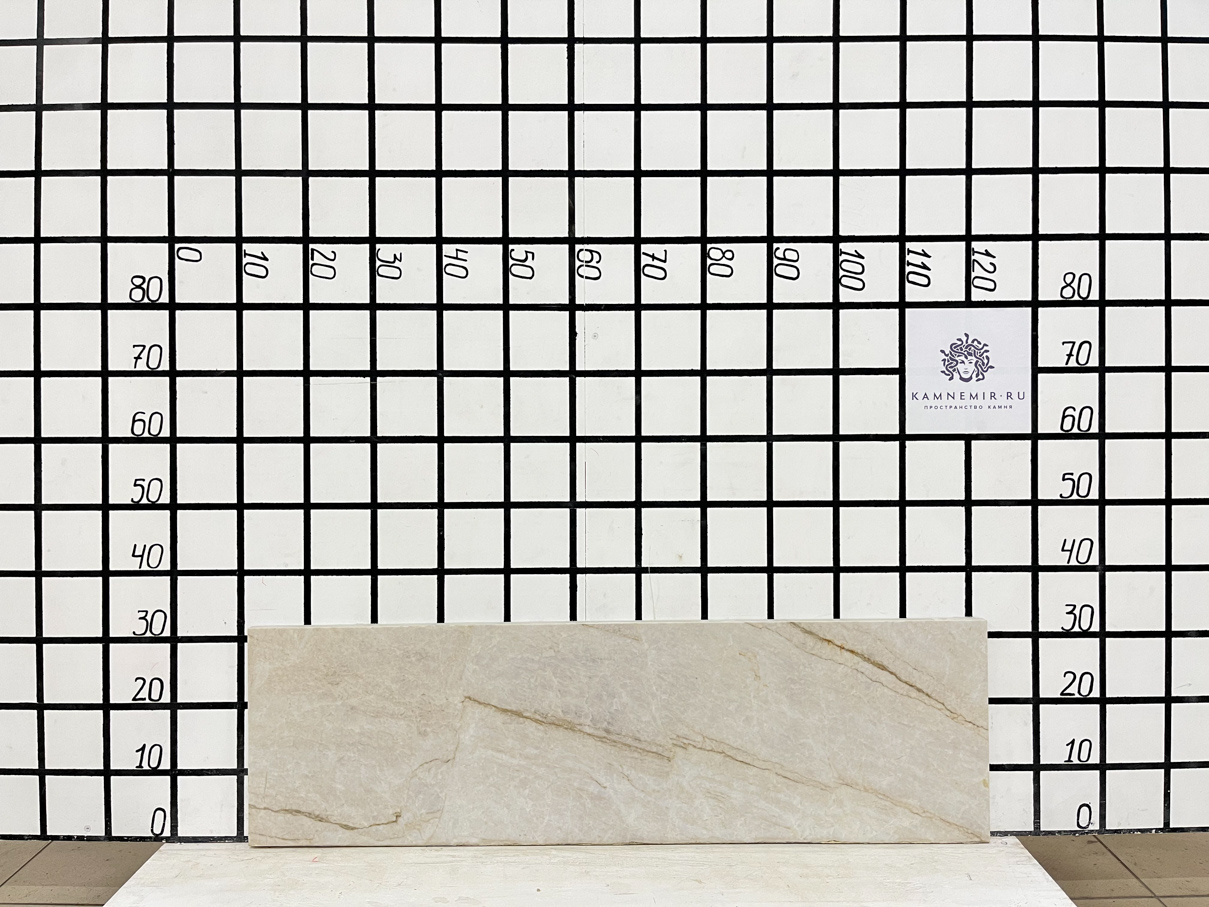 Изображение Заготовка F4112 (1092х320х20 мм)/Кварцит Taj Mahal/Белый/Полировка
