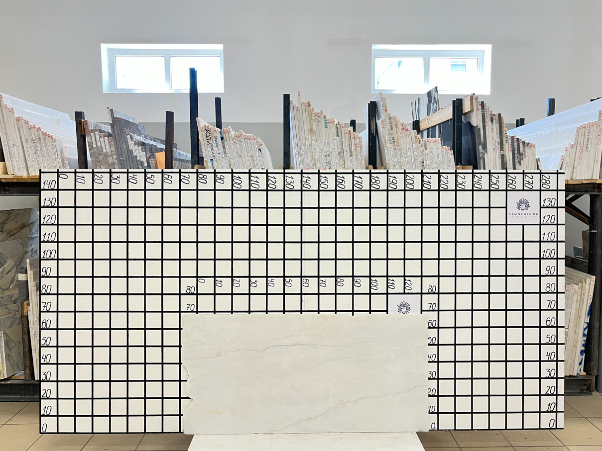 Изображение Заготовка F3524 (1300х650х10 мм)/Мрамор Bianco Lasa Vena Oro/Белый/Пиленый