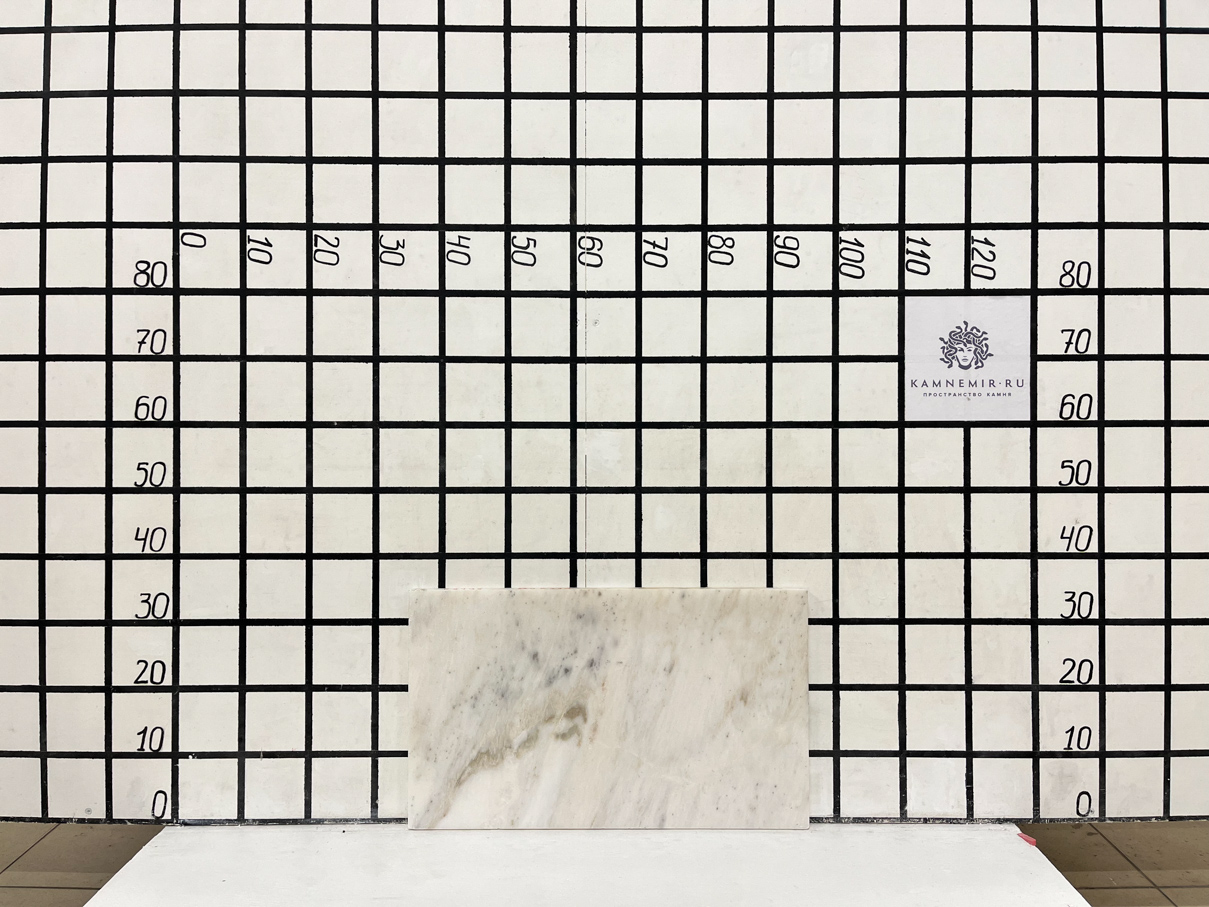 Изображение Заготовка  (580х330х20 мм)/Мрамор Bianco Lasa Vena Oro/Белый/Полировка