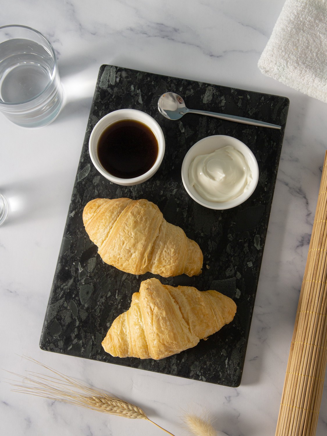 СПK Подставка "Поднос" скругленный (300х200х10 мм)/Конгломерат Onego Green/Зеленый/Антик - изображение 4