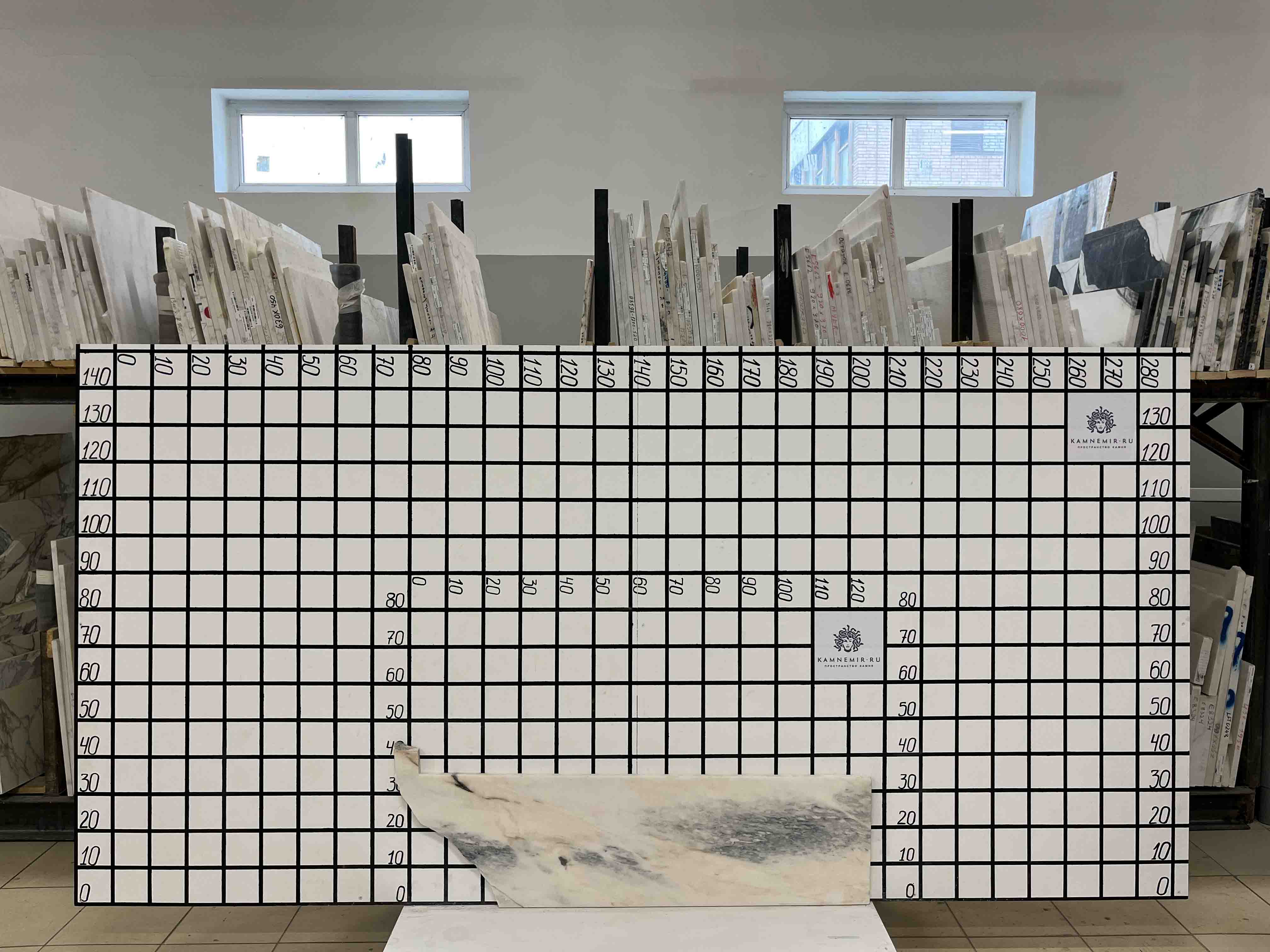 Изображение Заготовка F2554 (920х340х20 мм)/Мрамор Bianco Lasa Vena Oro/Белый/Антик