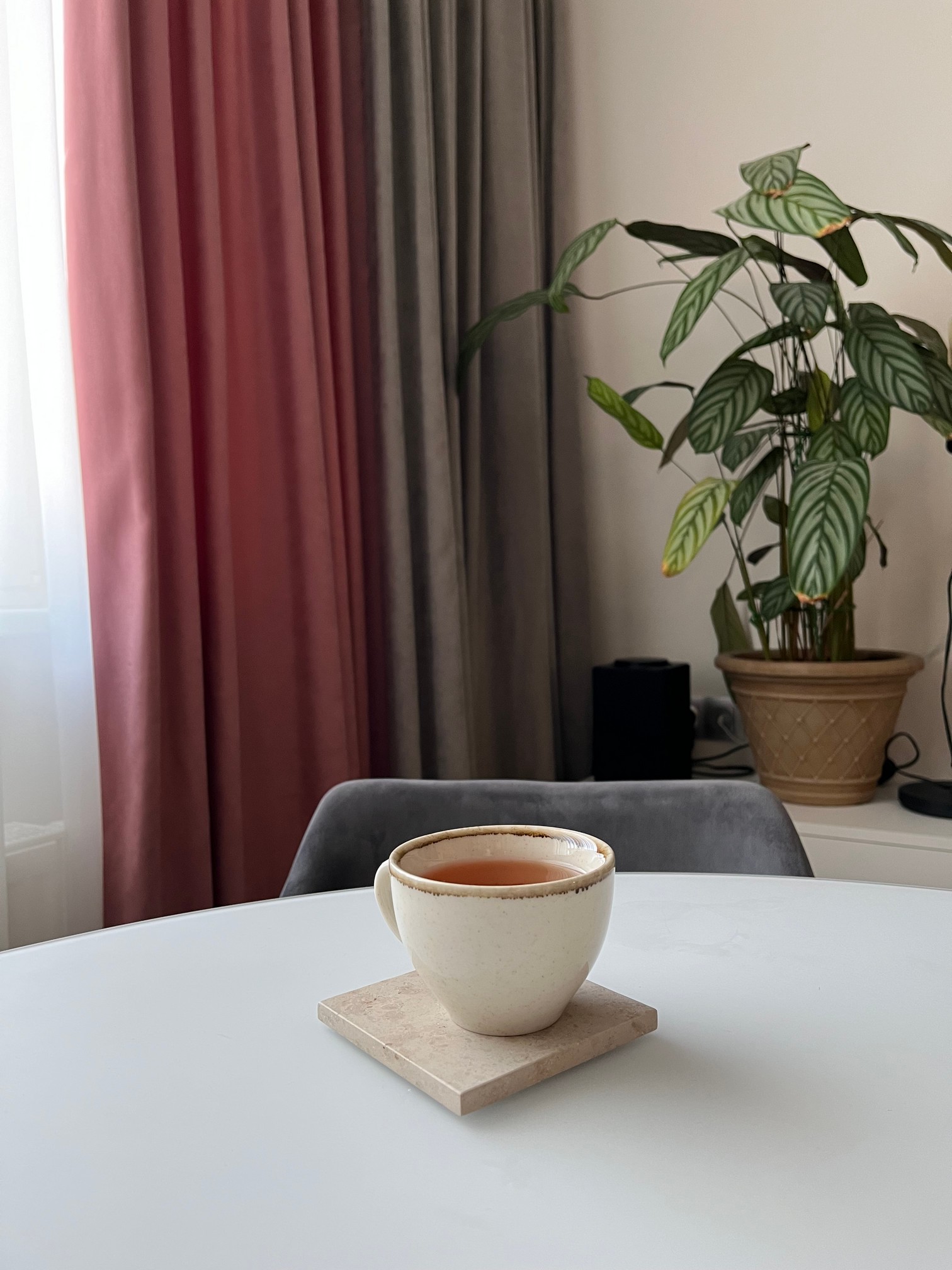 СПK Подставка квадратная (100х100х8 мм)/Известняк Jura Beige/Бежевый/Лощение - изображение 6