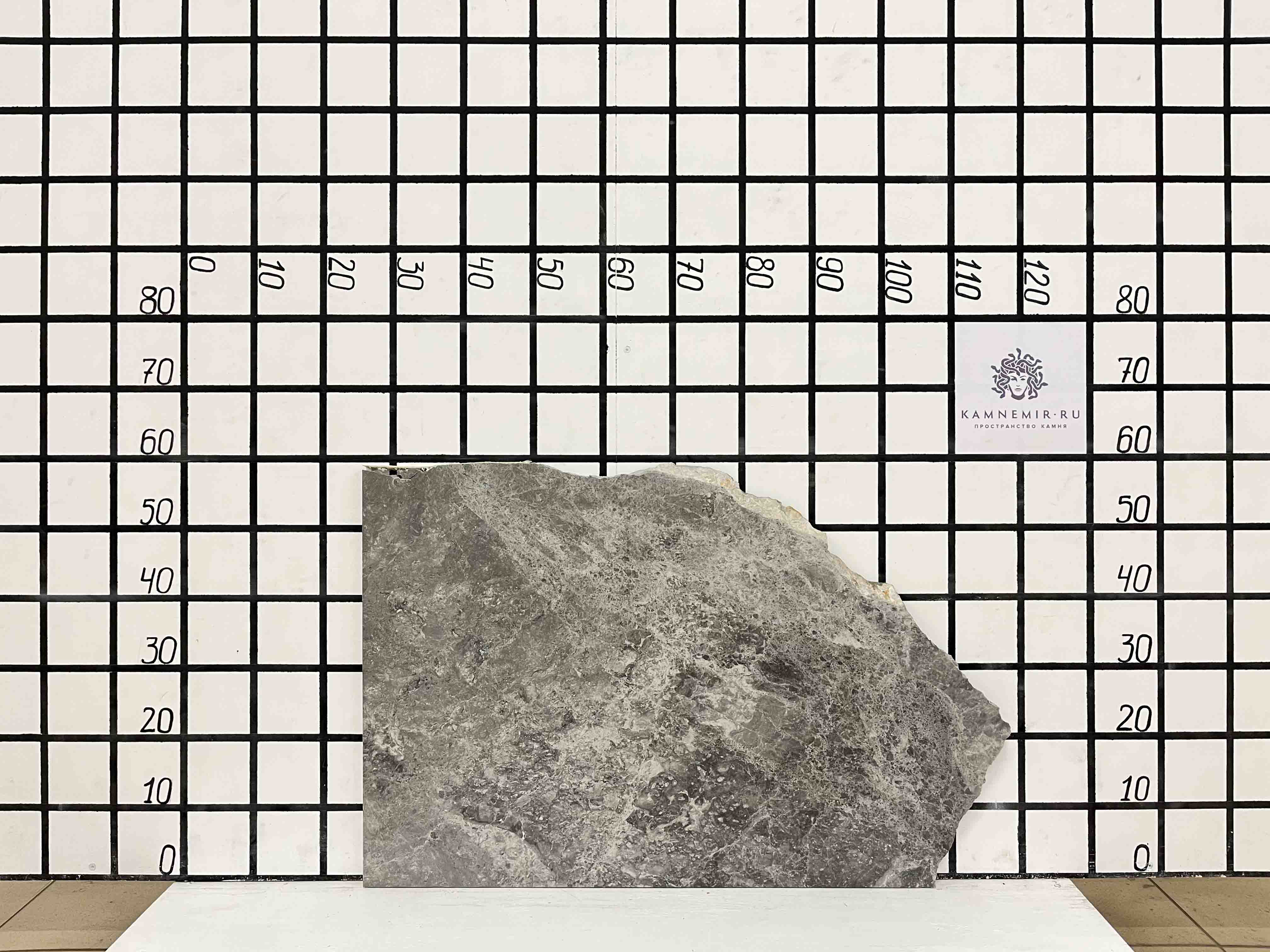 Изображение Заготовка F3232 (630х480х20 мм)/Мрамор Tundra Grey/Серый/Полировка