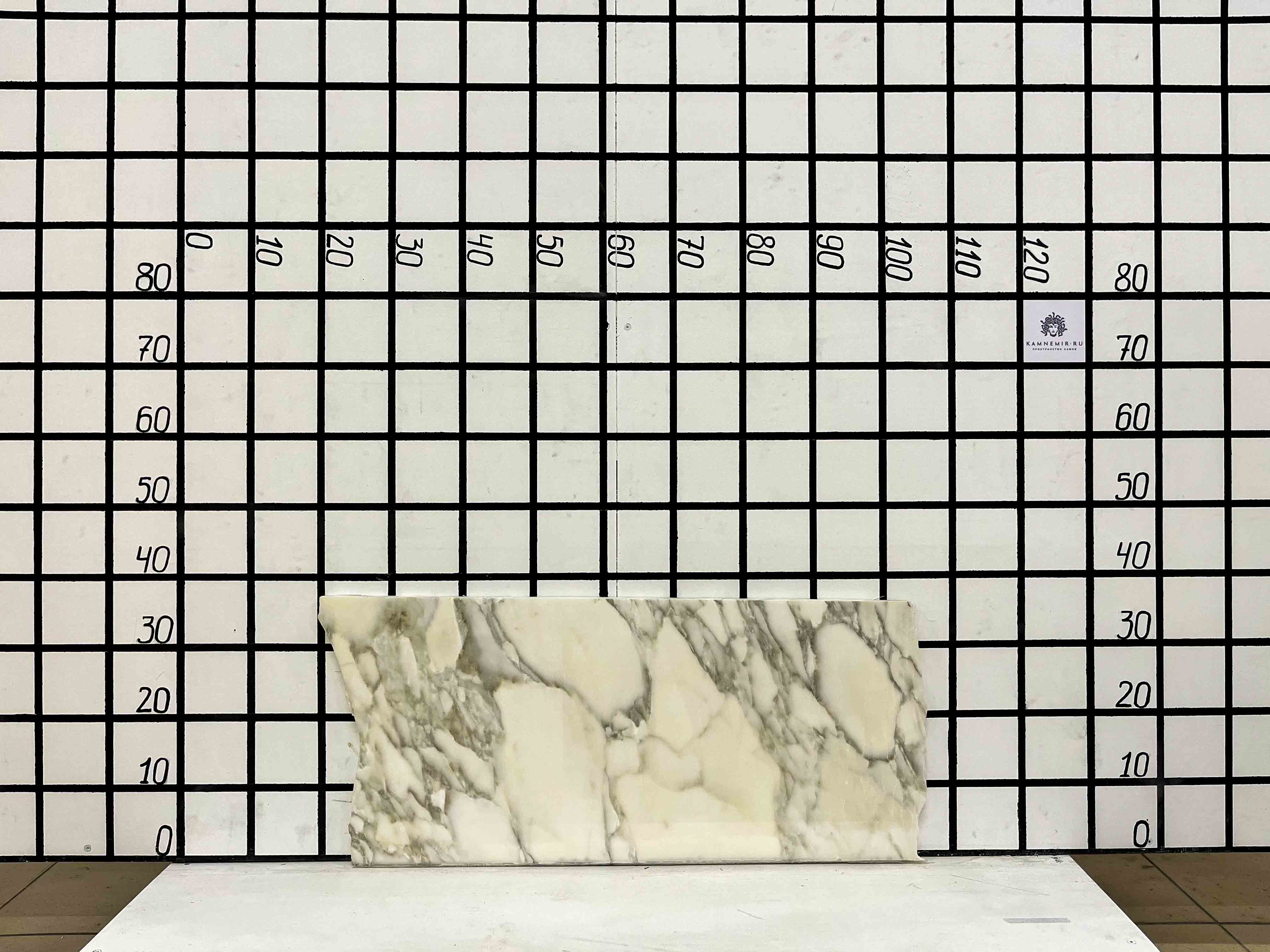 Изображение Заготовка F2426 (550х360х20 мм)/Мрамор Calacatta/Белый/Полировка