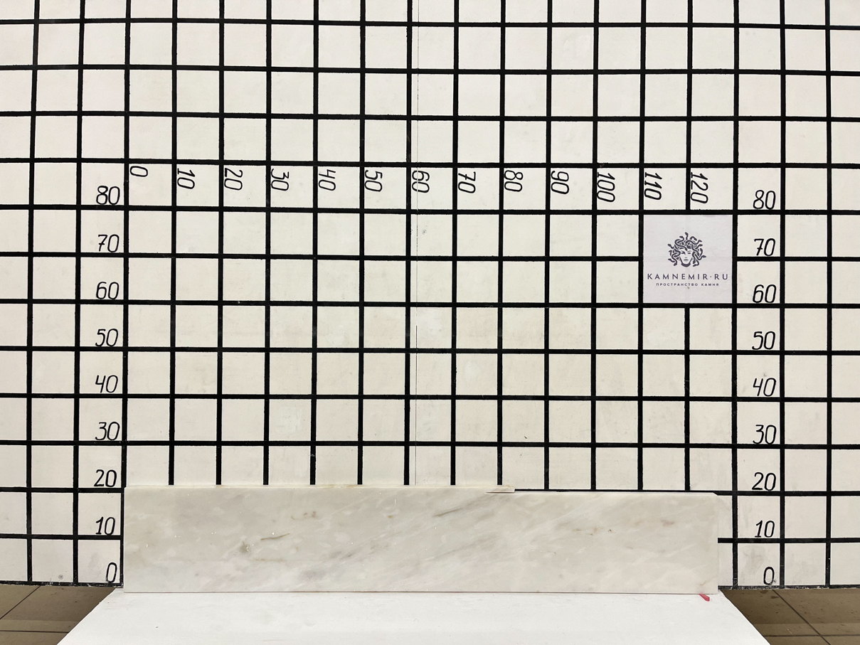 Изображение Заготовка  (1200х180х20 мм)/Мрамор Bianco Lasa Vena Oro/Белый/Полировка