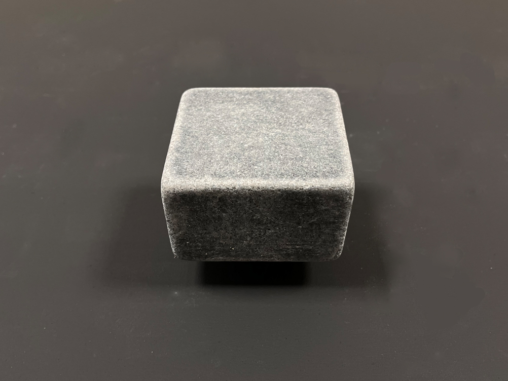 Брусчатка F2926 (80х80х50 мм)/Гранит Габбро/Черный/Пиленый + Галтованный - изображение 3