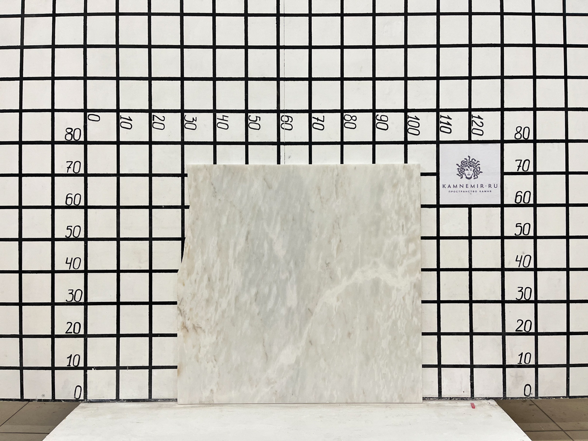 Изображение Заготовка  (730х700х20 мм)/Мрамор Bianco Lasa Vena Oro/Белый/Антик