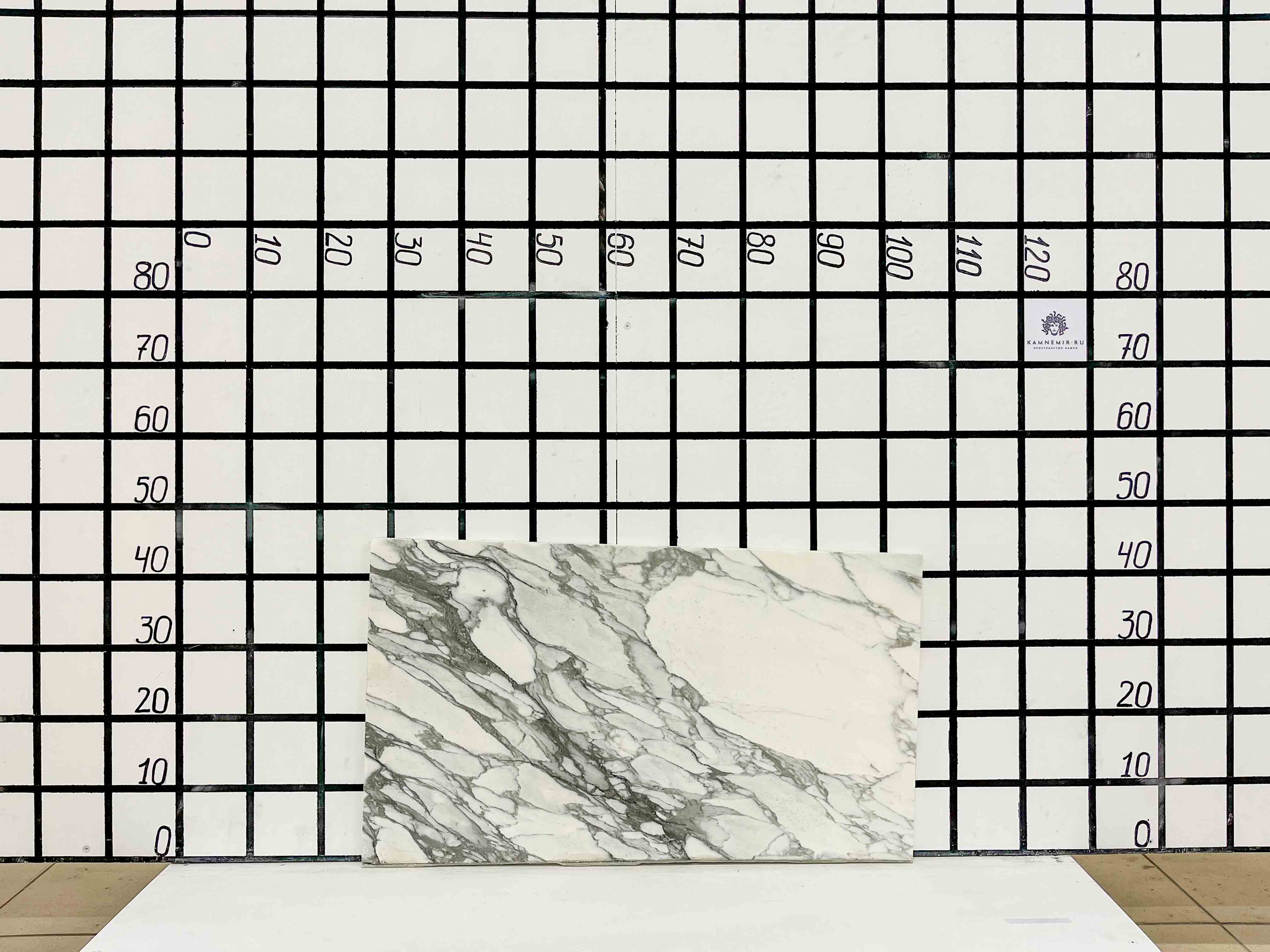 Изображение Заготовка F2416 (750х410х20 мм)/Мрамор Calacatta/Белый/Полировка