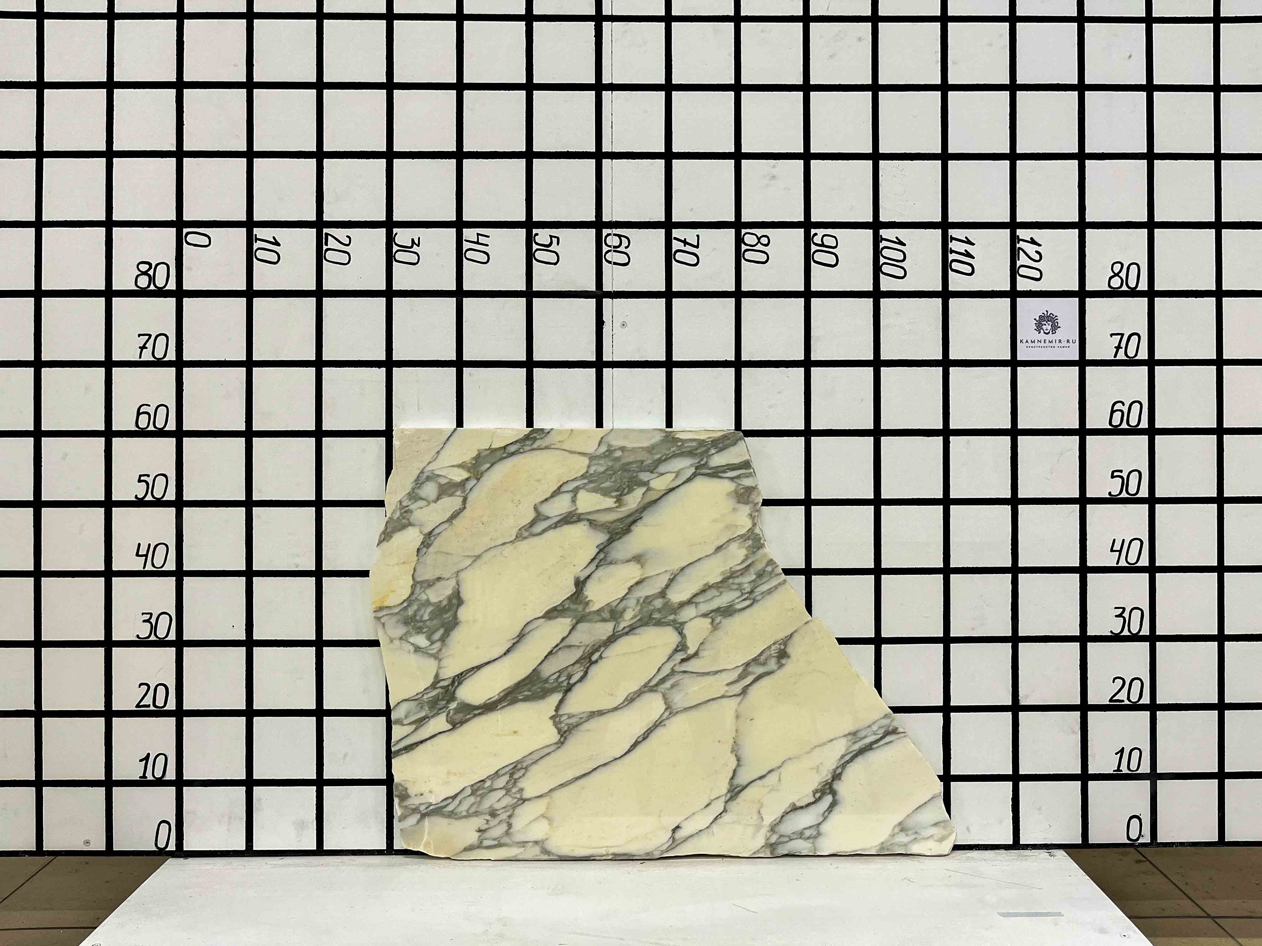 Изображение Заготовка F2427 (550х400х20 мм)/Мрамор Calacatta/Белый/Полировка