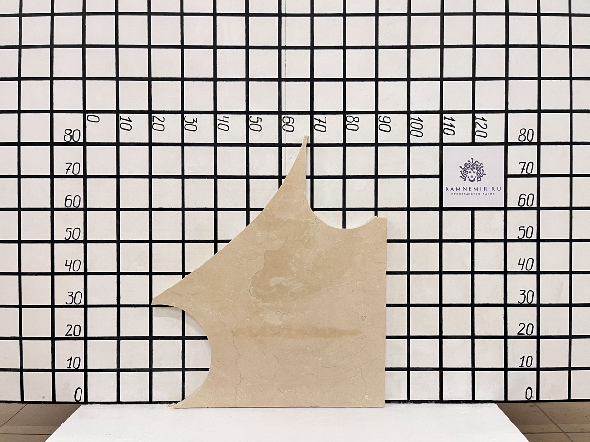 Изображение Заготовка  (500х400х30 мм)/Мрамор Crema Marfil/Бежевый/Полировка