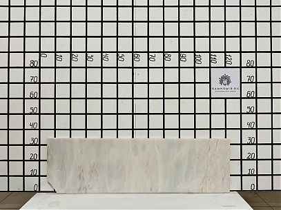 Заготовка F2551 (1060х340х20 мм)/Мрамор Bianco Lasa Vena Oro/Белый/Антик - изображение 1