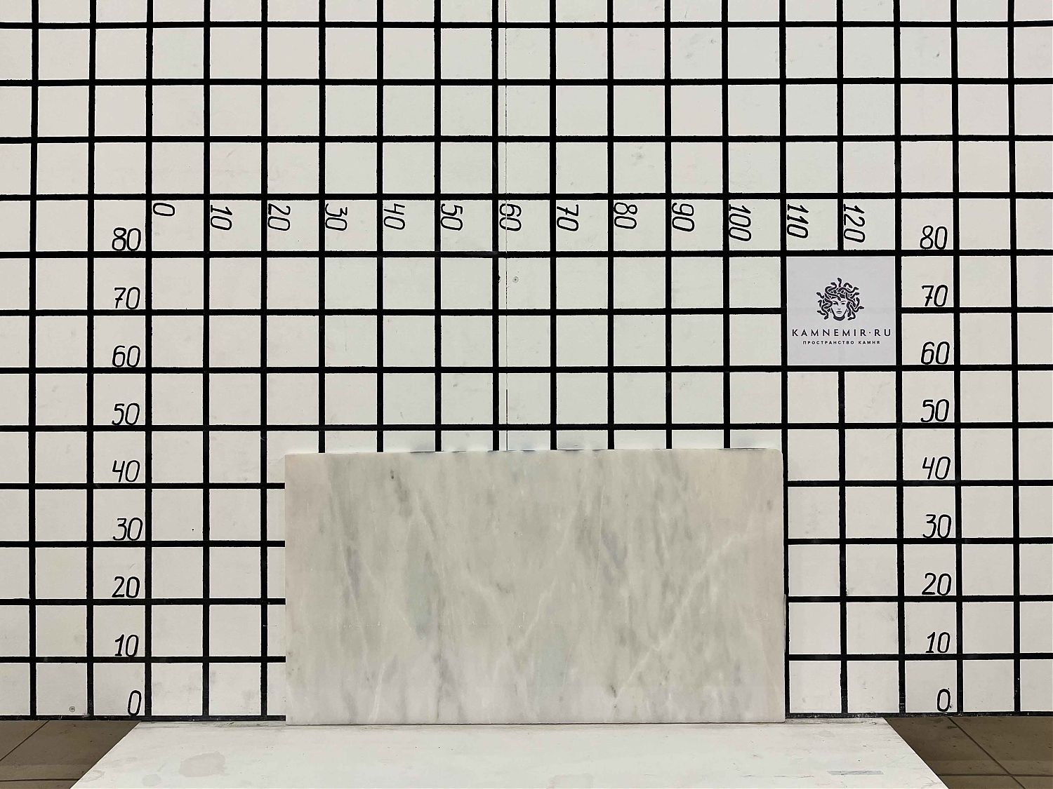 Изображение Заготовка F2623 (830х450х20 мм)/Мрамор Bianco Lasa Vena Oro/Белый/Полировка