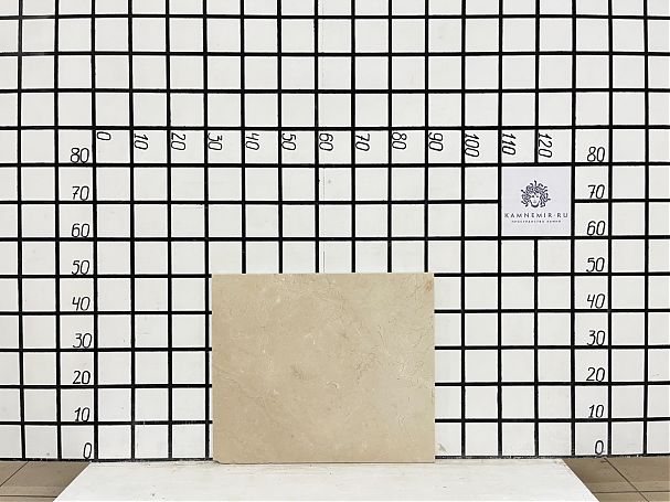 Заготовка F4195 (590х480х20 мм)/Мрамор Crema Marfil/Бежевый/Полировка - изображение 1