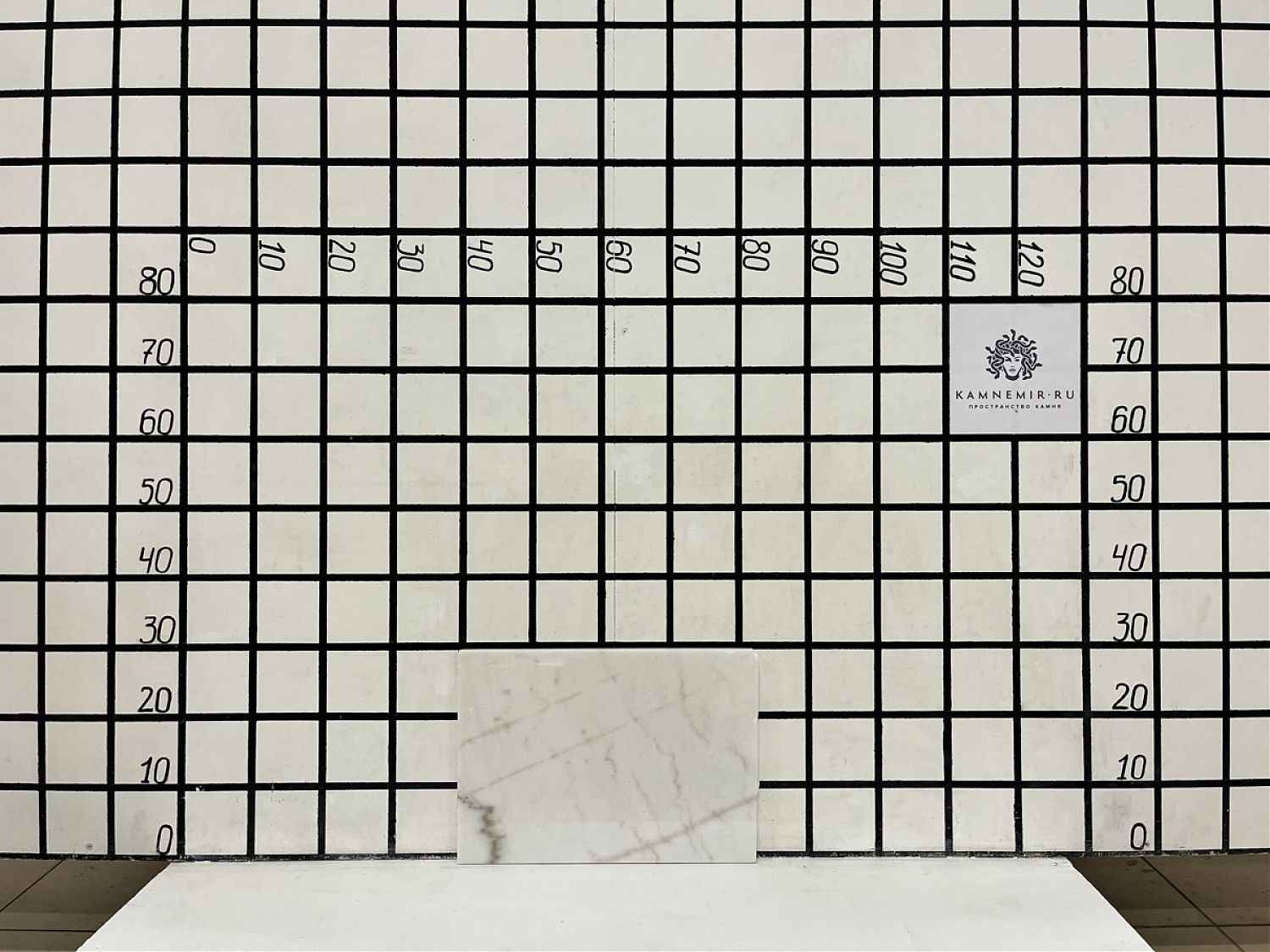 Изображение Заготовка  (400х280х18 мм)/Мрамор Guangxi White/Белый/Полировка