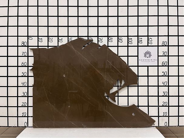 Заготовка F6689 (550х330х20 мм)/Мрамор Bronze Amani/Коричневый/Полировка - изображение 1