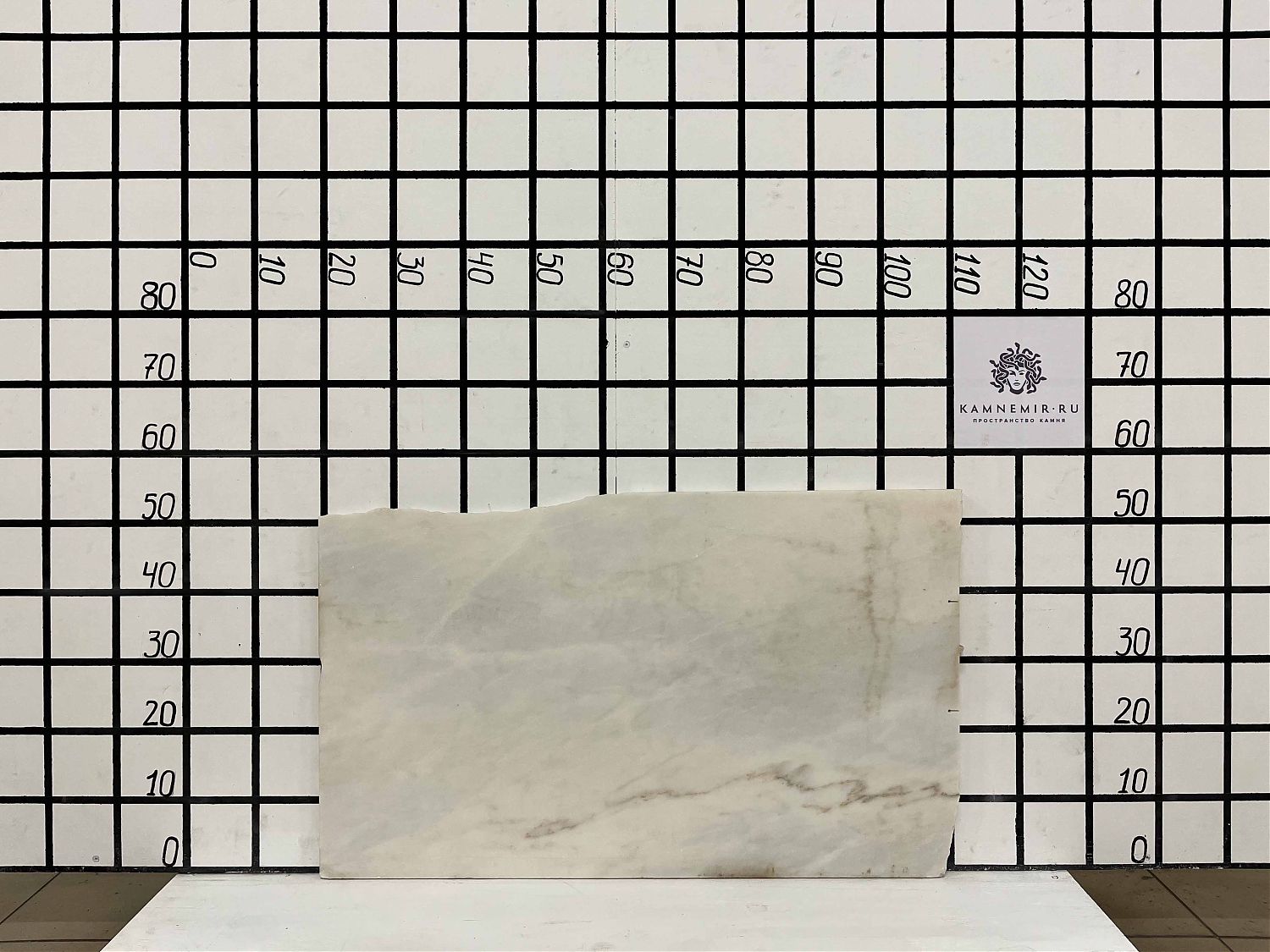 Изображение Заготовка F3197 (860х500х20 мм)/Мрамор Bianco Lasa Vena Oro/Белый/Антик