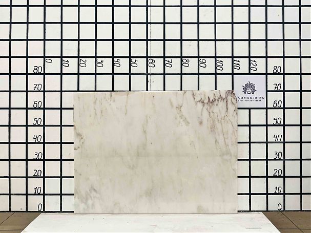 Заготовка  (700х220х20 мм)/Мрамор Bianco Lasa Vena Oro/Белый/Антик - изображение 2