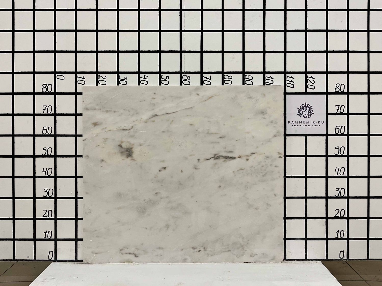 Изображение Заготовка F3175 (920х820х20 мм)/Мрамор Bianco Lasa Vena Oro/Белый/Полировка