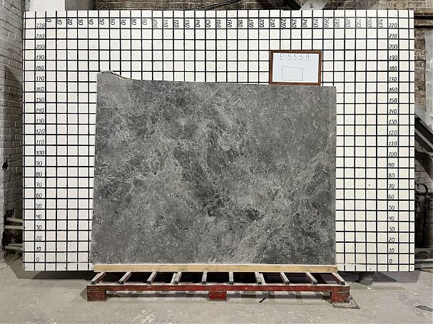 Заготовка  (1520х200х20 мм)/Мрамор Tundra Grey/Серый/Полировка - изображение 2