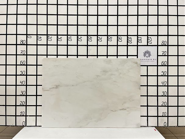 Заготовка  (930х640х20 мм)/Мрамор Bianco Lasa Vena Oro/Белый/Антик - изображение 1