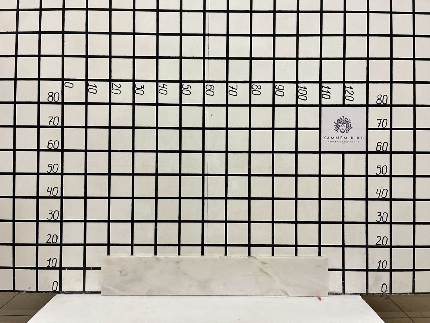 Изображение Заготовка  (950х150х20 мм)/Мрамор Bianco Lasa Vena Oro/Белый/Антик