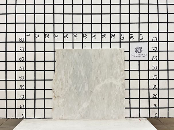 Заготовка  (730х700х20 мм)/Мрамор Bianco Lasa Vena Oro/Белый/Антик - изображение 1