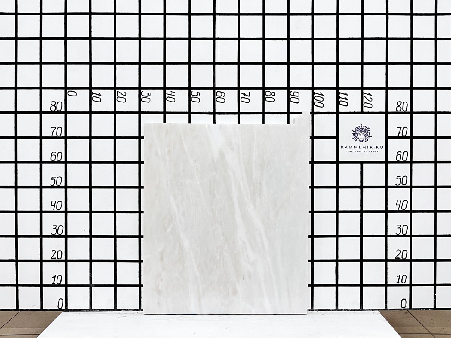 Изображение Заготовка F3498 (740х650х30 мм)/Мрамор Bianco Lasa Vena Oro/Белый/Полировка