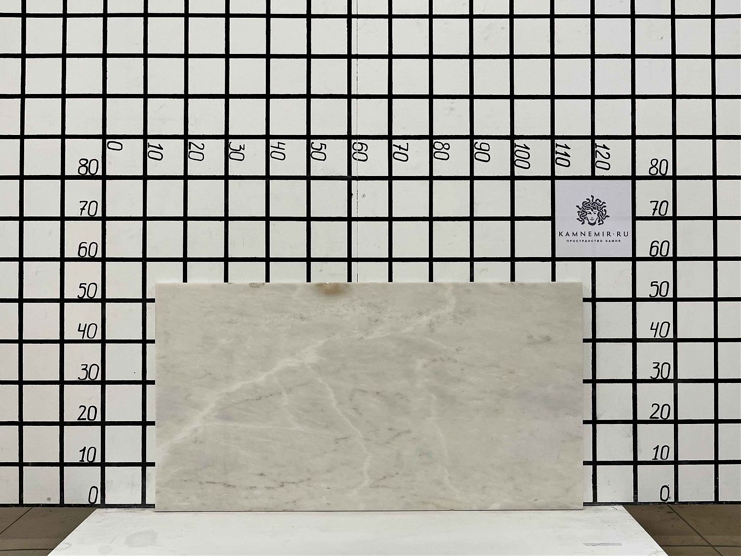Изображение Заготовка F2540 (1000х520х20 мм)/Мрамор Bianco Lasa Vena Oro/Белый/Антик