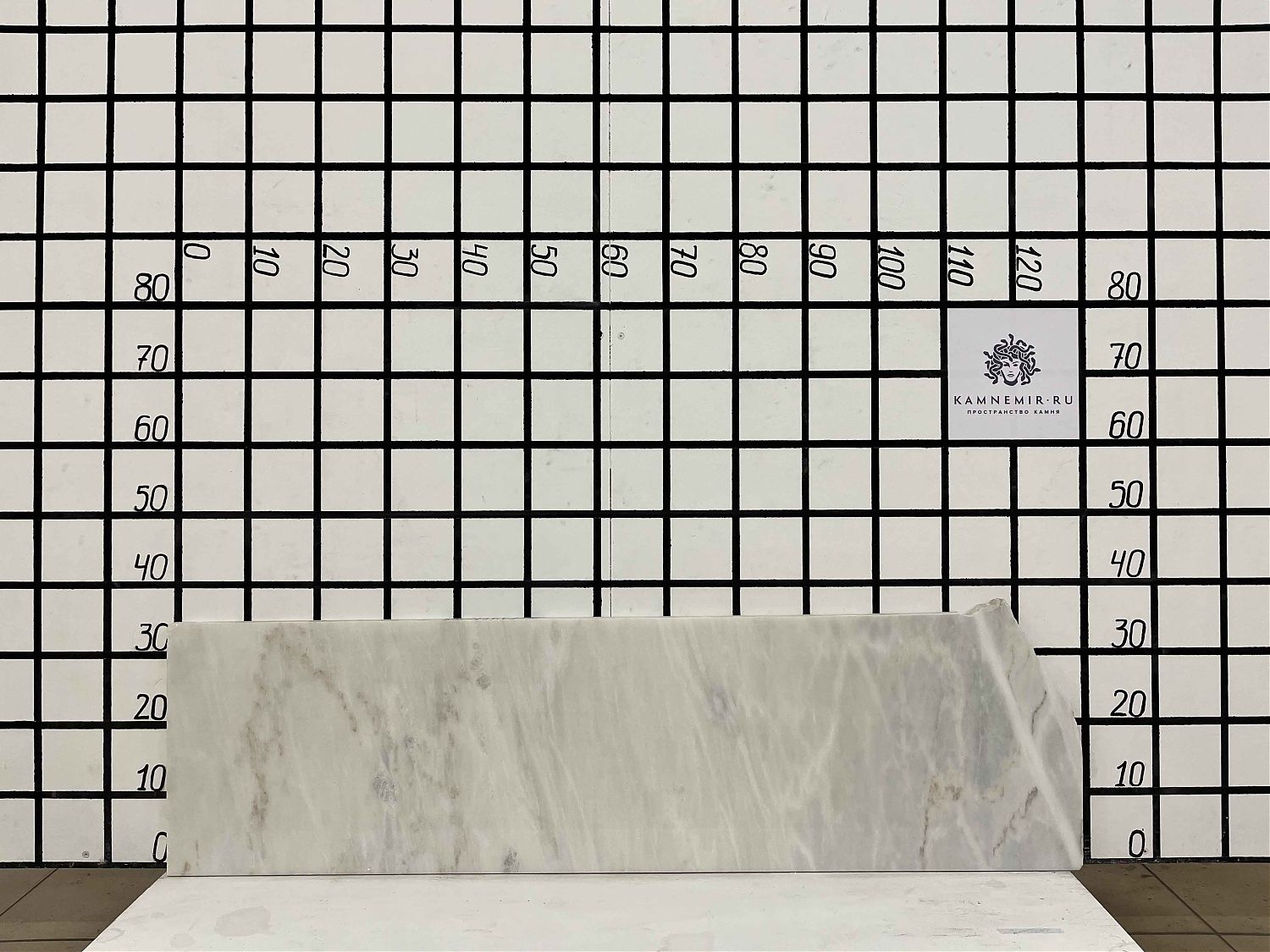 Изображение Заготовка F2633 (1100х340х20 мм)/Мрамор Bianco Lasa Vena Oro/Белый/Полировка