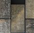 Плитка E0701 (толщина 10-90мм) (600х300х10 мм)/Гранит Габбро/Черный/Скала, Натуральный скол - мини изображение 2