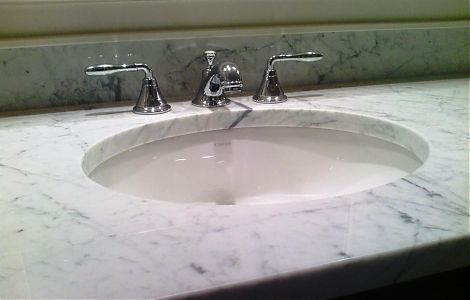 Столешница из Bianco Carrara изображение 2