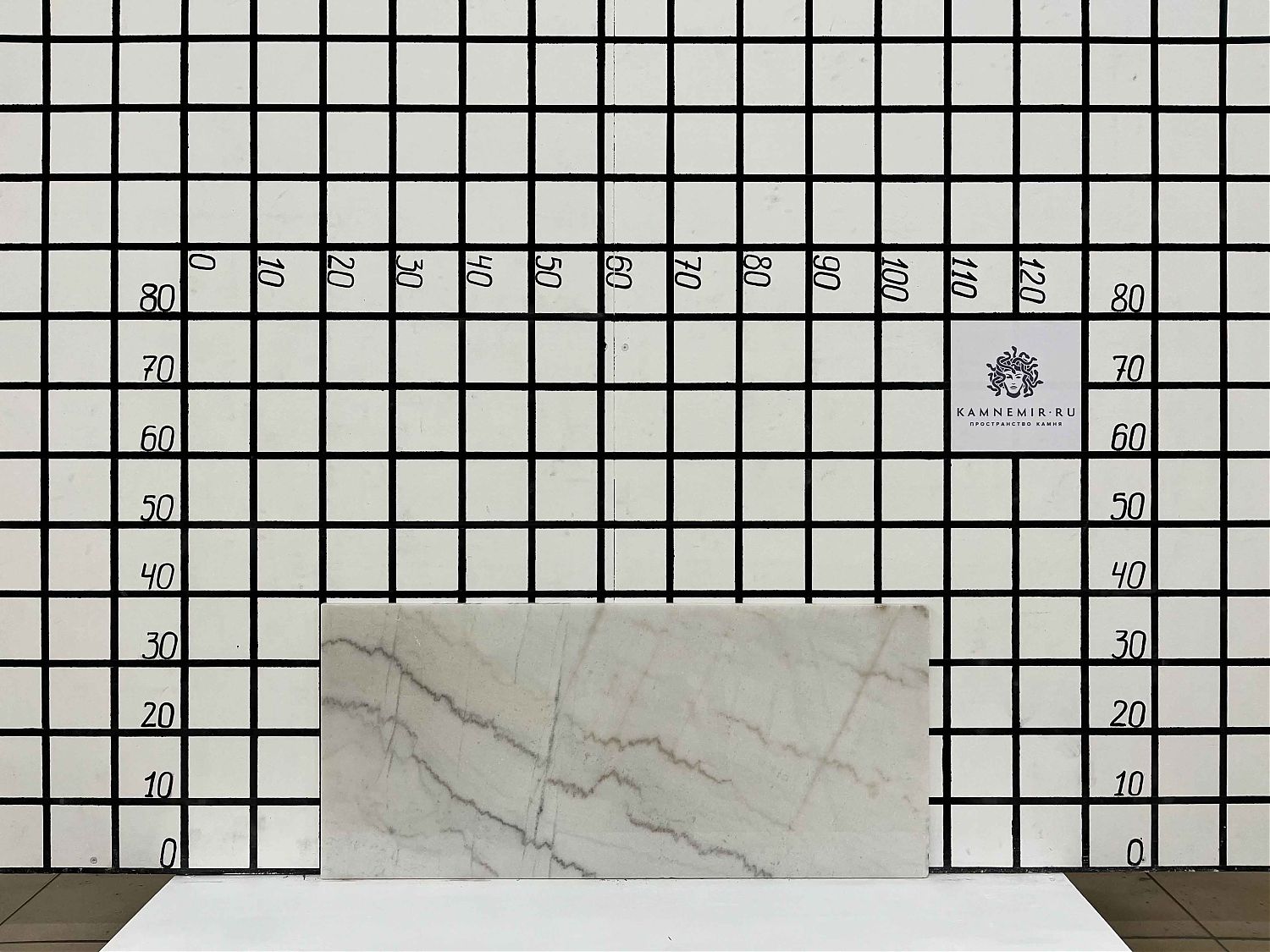 Изображение Заготовка F3143 (850х380х18 мм)/Мрамор Guangxi White/Белый/Полировка