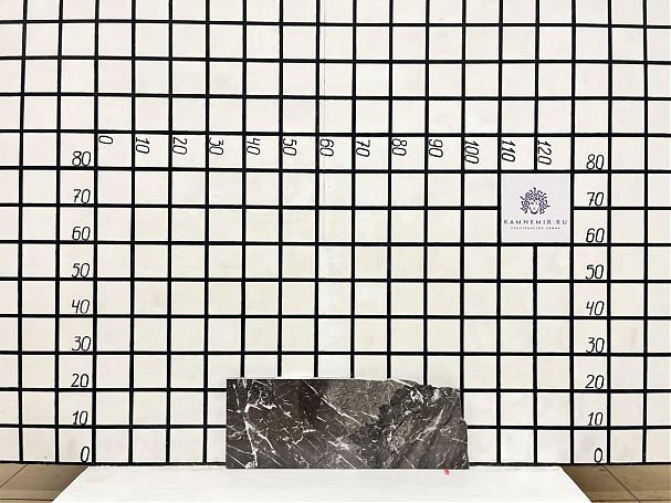 Заготовка  (600х200х20 мм)/Мрамор Arabescato Gridjio/Серый/Полировка - изображение 1