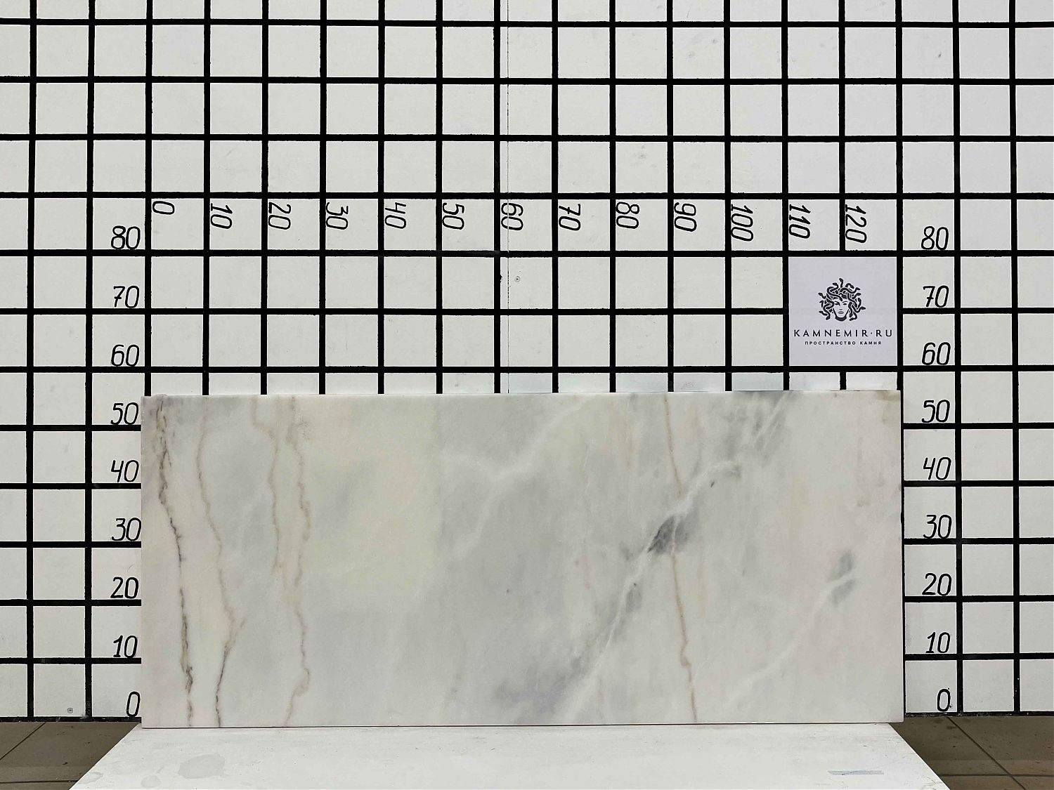 Изображение Заготовка F2584 (1250х550х20 мм)/Мрамор Bianco Lasa Vena Oro/Белый/Антик