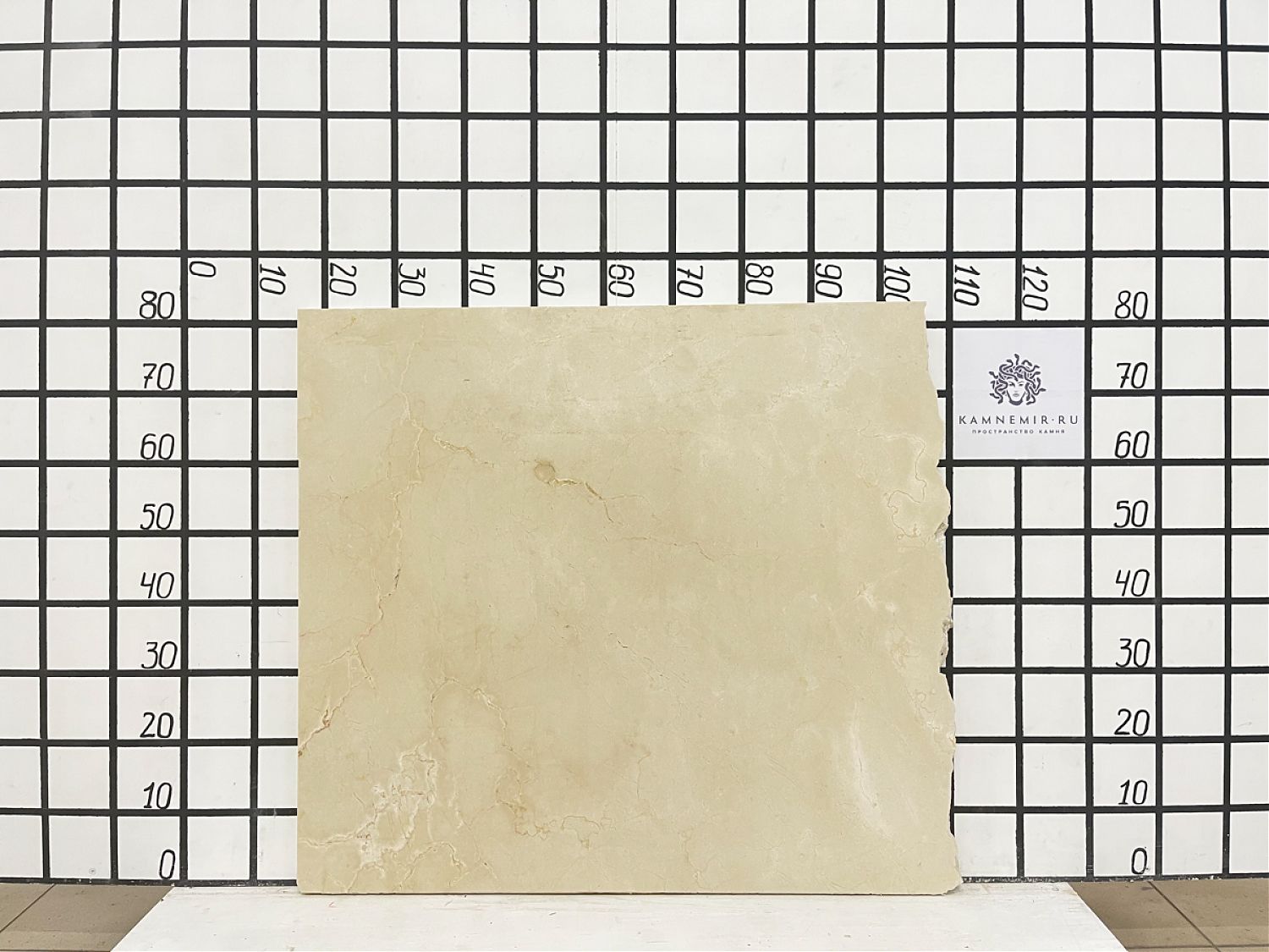 Изображение Заготовка F4222 (870х800х30 мм)/Мрамор Crema Marfil/Бежевый/Полировка