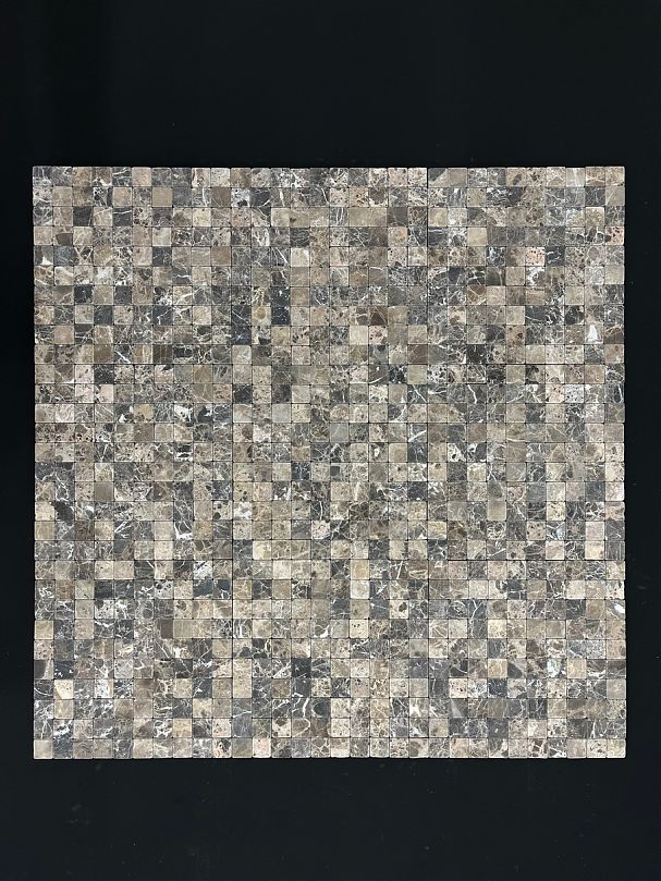 Мозаика 30*30мм (305х305х10 мм)/Мрамор Emperador Dark/Коричневый/Полировка - изображение 2