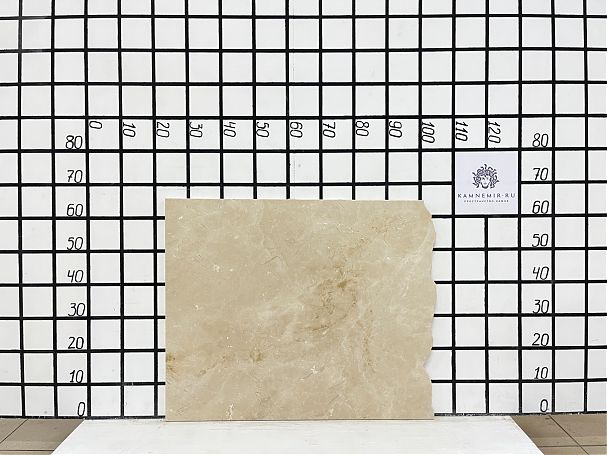 Заготовка F4181 (750х640х20 мм)/Мрамор Crema Marfil/Бежевый/Антик - изображение 1
