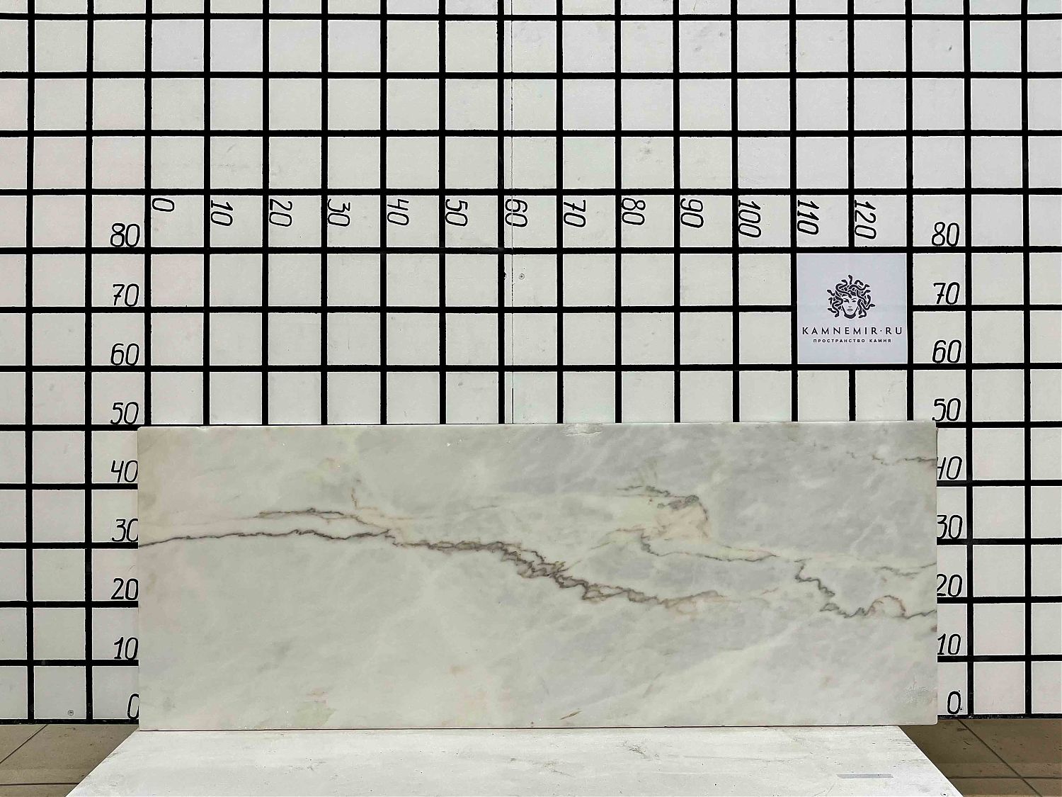 Изображение Заготовка F2482 (1320х480х20 мм)/Мрамор Bianco Lasa Vena Oro/Белый/Антик