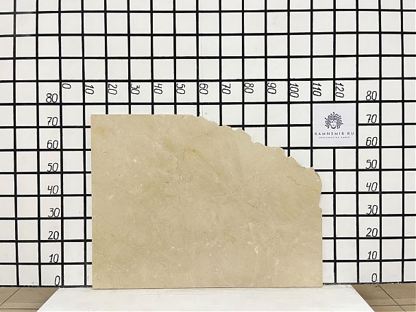 Заготовка F4178 (700х300х20 мм)/Мрамор Crema Marfil/Бежевый/Полировка - изображение 1