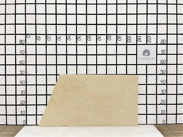 Заготовка F4204 (750х490х20 мм)/Мрамор Crema Marfil/Бежевый/Антик - изображение 1