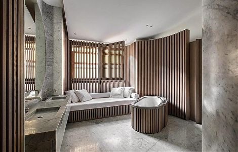 Уникальный проект роскошной ванной комнаты изображение 2