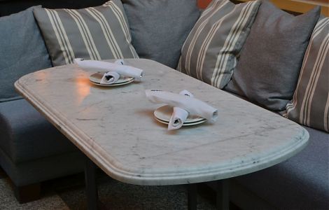 Мраморные столешницы для ресторана «Атрио» изображение 2