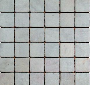 Мозаика из светло-серого мрамора - изображение 1