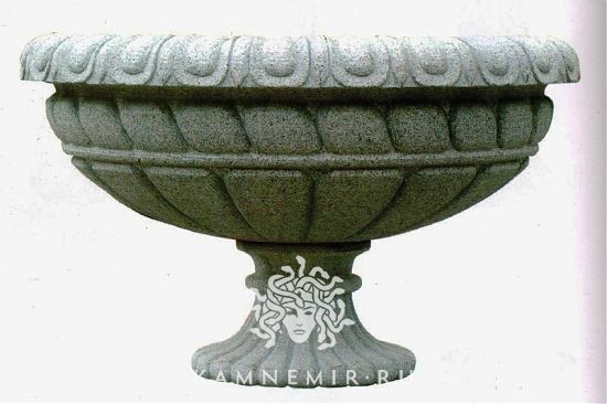 Уличный гранитный вазон - изображение 1