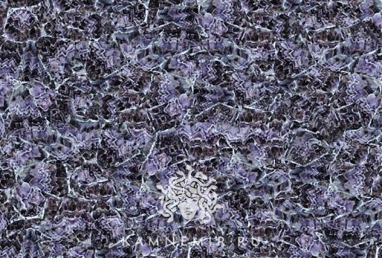 Amethyst with Silver