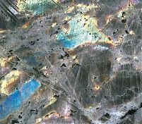 Фрагмент текстуры Labradorite Multicolor