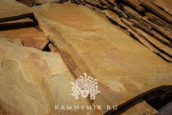 Златолит бежевый / золотой - фото 1