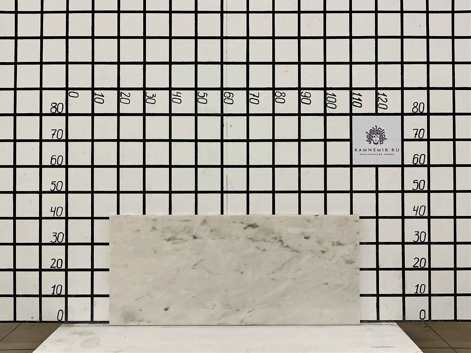 Изображение Заготовка F2618 (570х400х20 мм)/Мрамор Bianco Lasa Vena Oro/Белый/Полировка